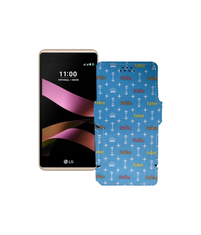 Чохол-книжка з екошкіри для телефону LG X Style (K200)