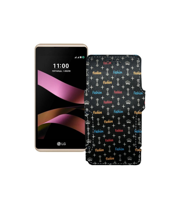 Чохол-книжка з екошкіри для телефону LG X Style (K200)