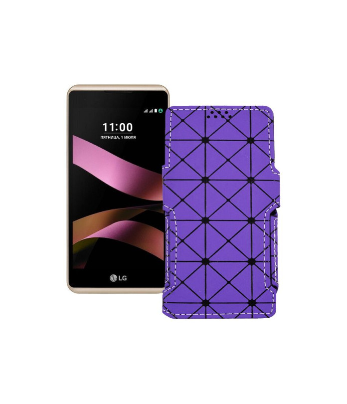 Чохол-книжка з екошкіри для телефону LG X Style (K200)