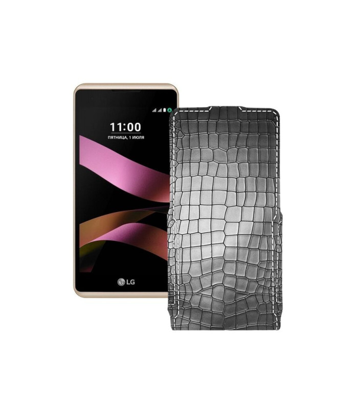 Чохол-флип з екошкіри для телефону LG X Style (K200)