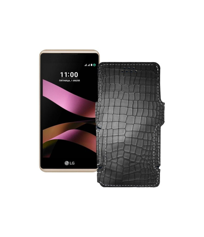 Чохол-книжка з екошкіри для телефону LG X Style (K200)