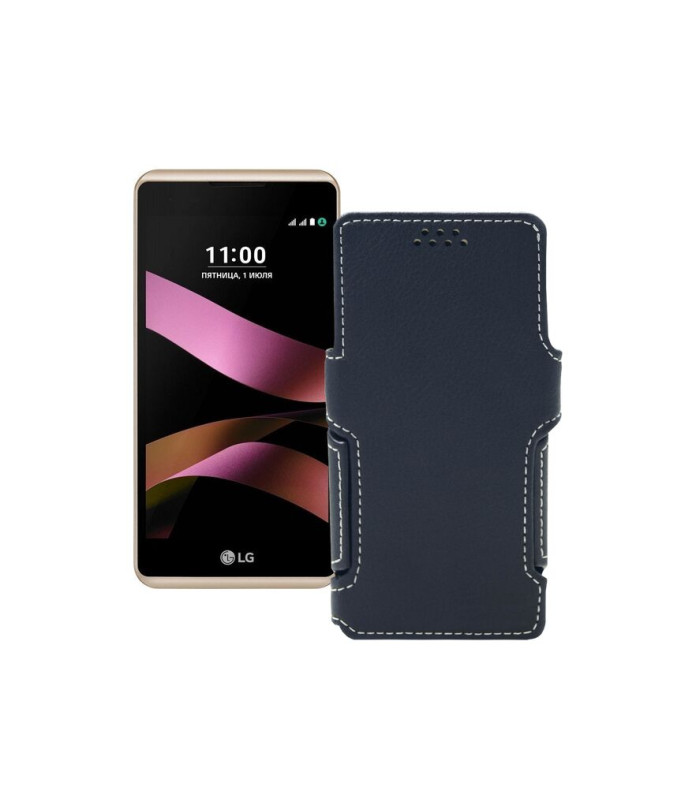 Чохол-книжка з екошкіри для телефону LG X Style (K200)