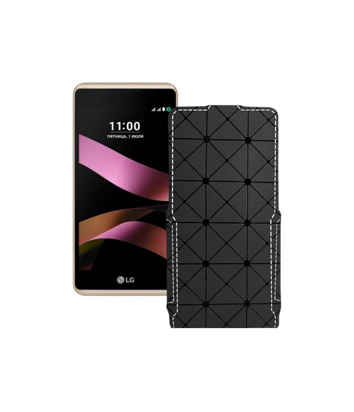 Чохол-флип з екошкіри для телефону LG X Style (K200)