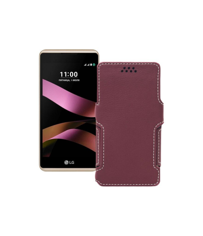 Чохол-книжка з екошкіри для телефону LG X Style (K200)