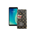 Чохол-флип з екошкіри для телефону ZTE Blade L210