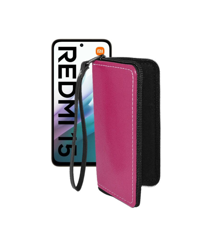 Чохол-гаманець з екошкіри для телефону Xiaomi Redmi 15 4G