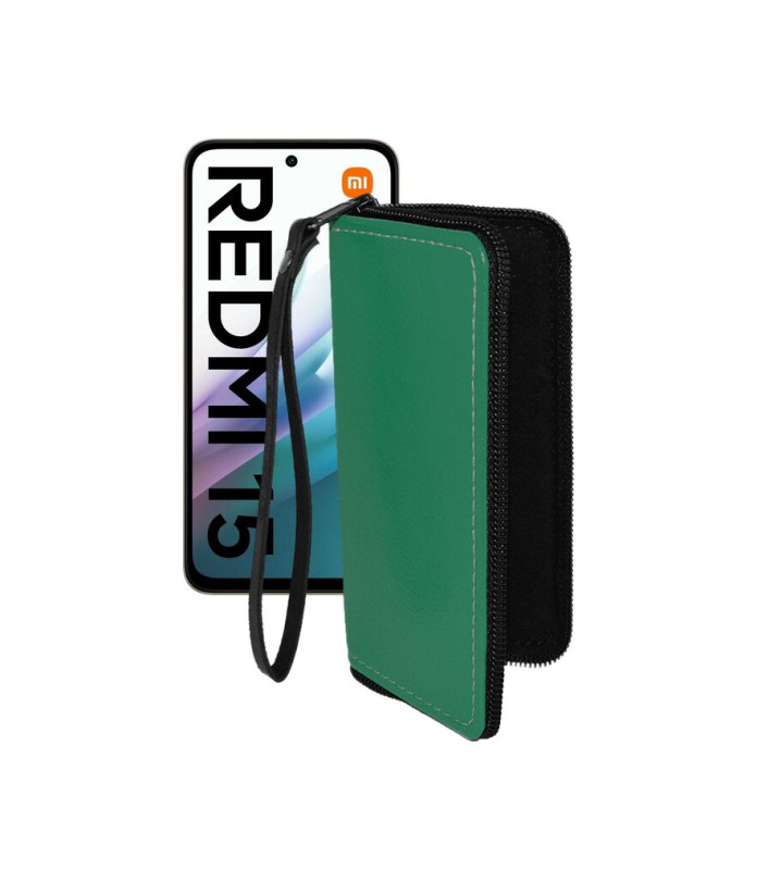 Чохол-гаманець з екошкіри для телефону Xiaomi Redmi 15 4G