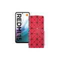 Чохол-флип з екошкіри для телефону Xiaomi Redmi 15 4G