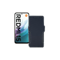 Чохол-книжка з екошкіри для телефону Xiaomi Redmi 15 4G