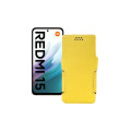 Чохол-книжка з екошкіри для телефону Xiaomi Redmi 15 4G