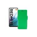 Чохол-книжка з екошкіри для телефону Xiaomi Redmi 15 4G