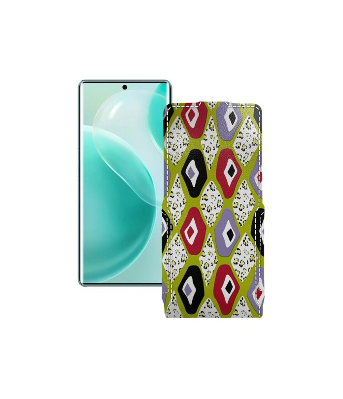 Чохол-флип з екошкіри для телефону Cubot X90