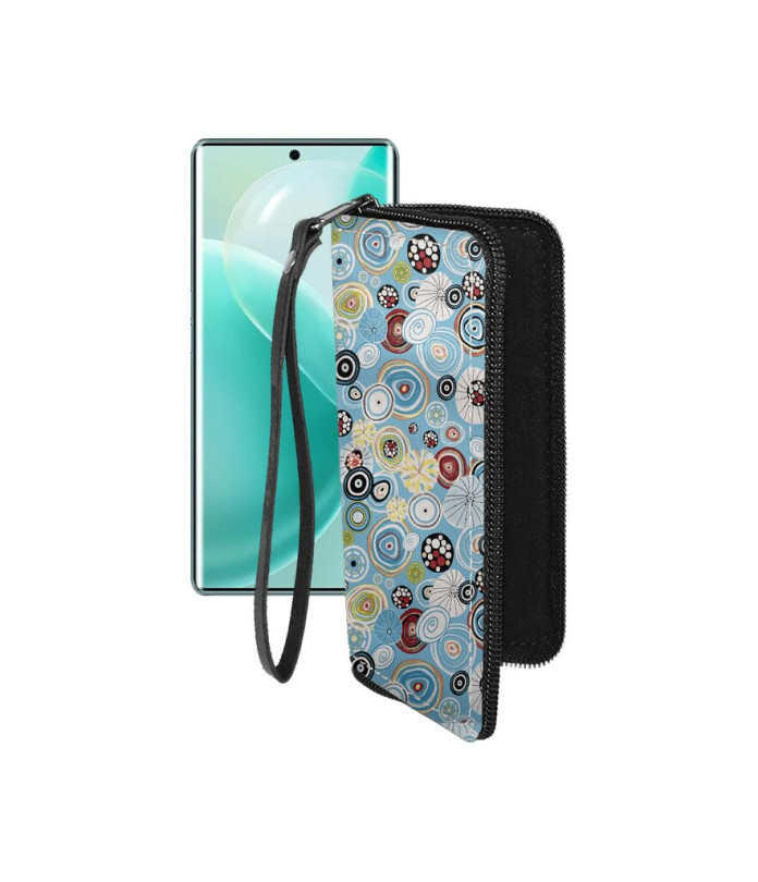 Чохол-гаманець з екошкіри для телефону Cubot X90