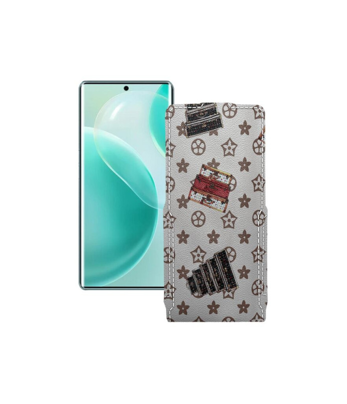 Чохол-флип з екошкіри для телефону Cubot X90