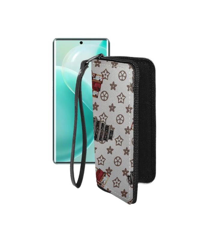 Чохол-гаманець з екошкіри для телефону Cubot X90