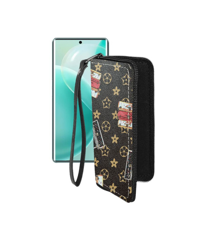 Чохол-гаманець з екошкіри для телефону Cubot X90