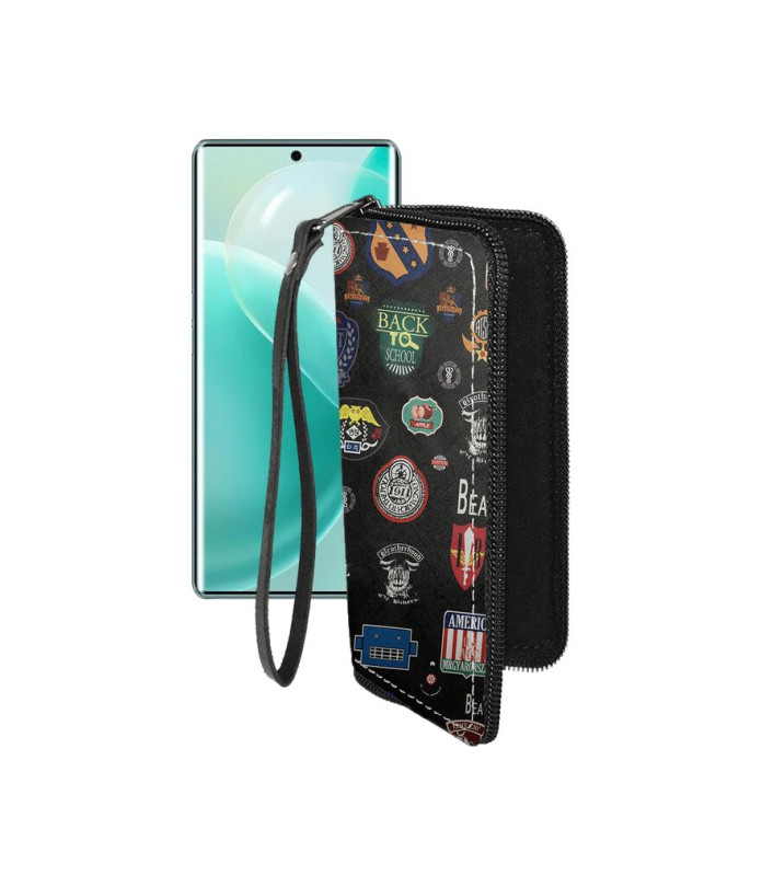 Чохол-гаманець з екошкіри для телефону Cubot X90