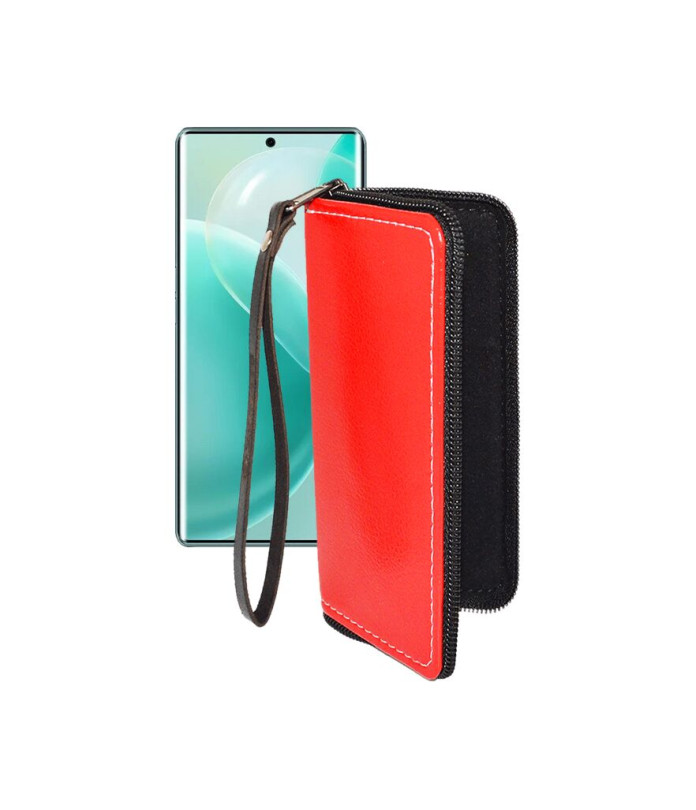 Чохол-гаманець з екошкіри для телефону Cubot X90