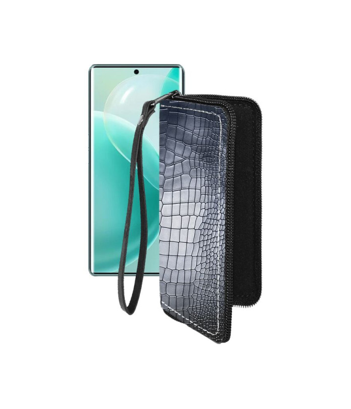 Чохол-гаманець з екошкіри для телефону Cubot X90