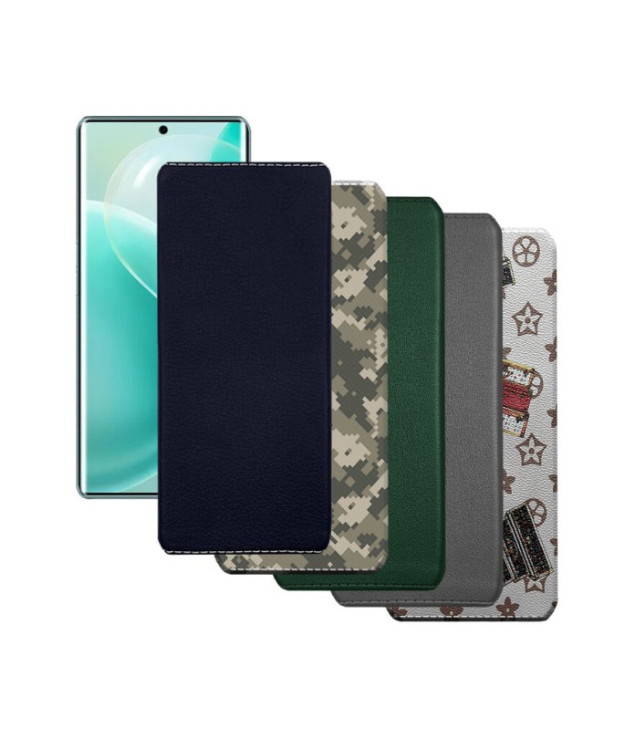 Накладка з екошкіри для телефону Cubot X90