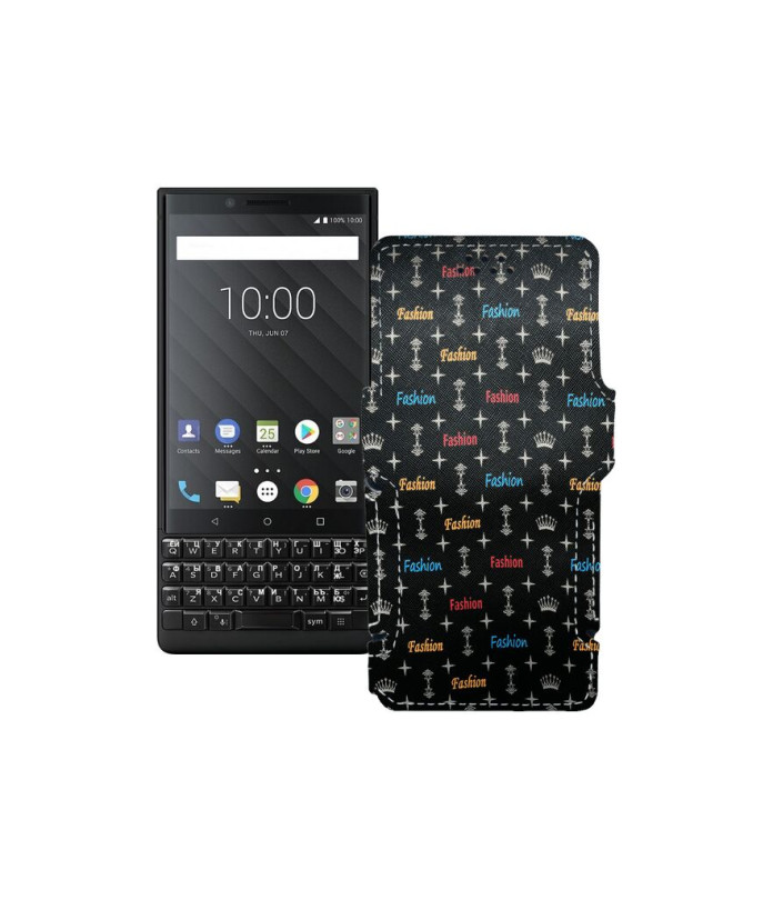 Чохол-книжка з екошкіри для телефону BlackBerry Key2