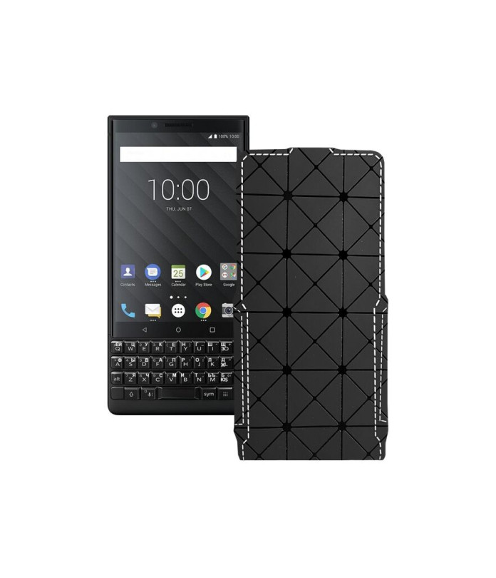 Чохол-флип з екошкіри для телефону BlackBerry Key2