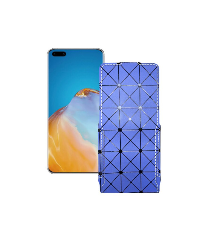 Чохол-флип з екошкіри для телефону Huawei P40 Premium