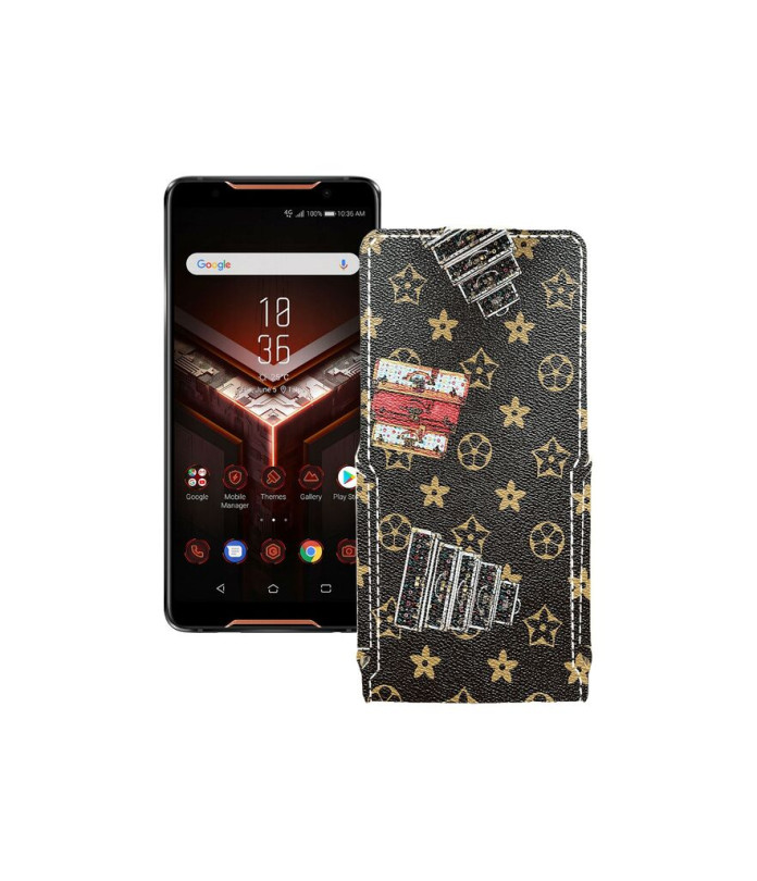 Чохол-флип з екошкіри для телефону Asus ROG Phone ZS600KL