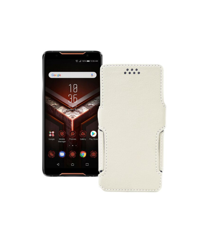 Чохол-книжка з екошкіри для телефону Asus ROG Phone ZS600KL