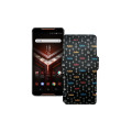 Чохол-книжка з екошкіри для телефону Asus ROG Phone ZS600KL