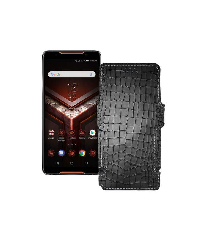 Чохол-книжка з екошкіри для телефону Asus ROG Phone ZS600KL