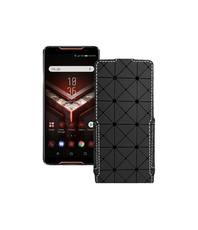 Чохол-флип з екошкіри для телефону Asus ROG Phone ZS600KL