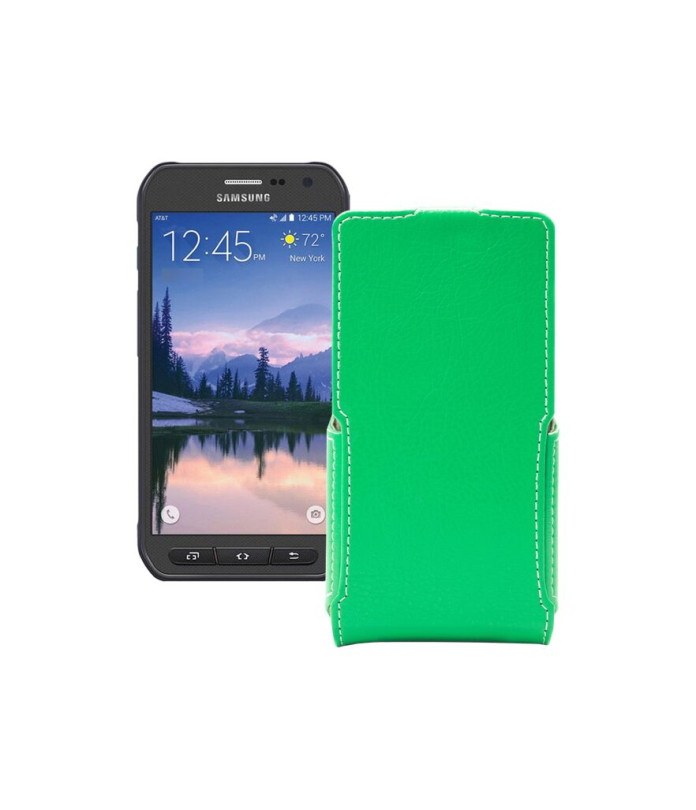 Чохол-флип з екошкіри для телефону Samsung Galaxy S6 Active (G890)