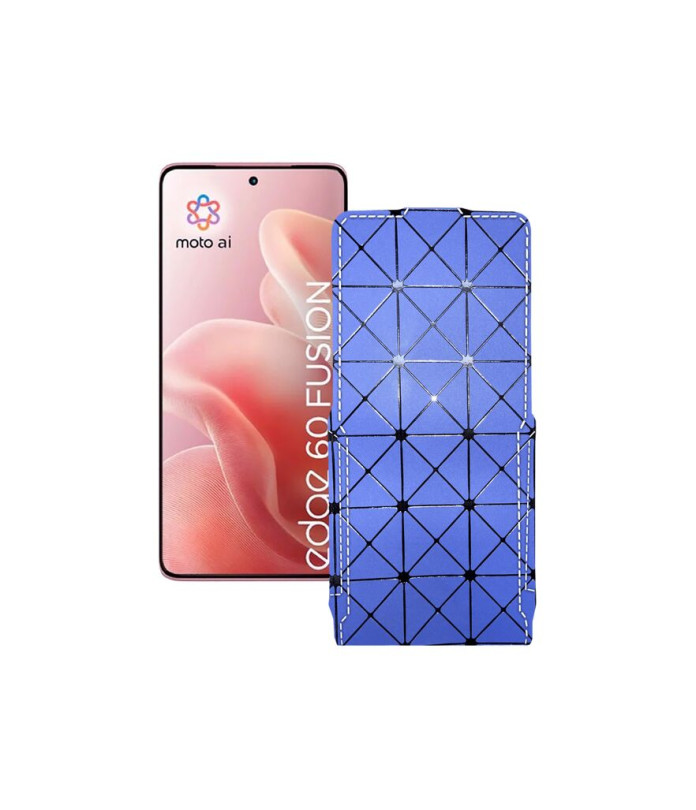 Чохол-флип з екошкіри для телефону Motorola Edge 60 Fusion