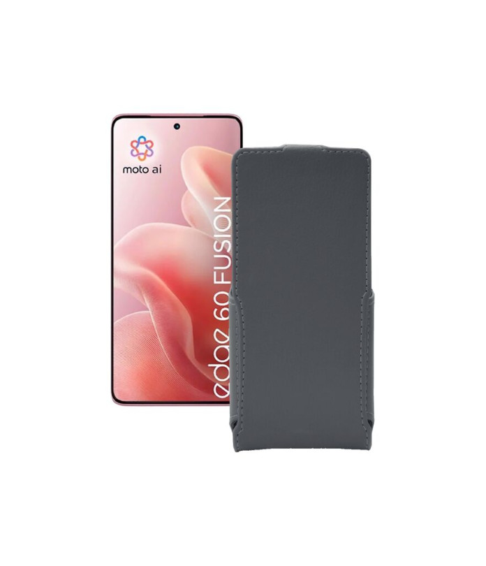 Чохол-флип з екошкіри для телефону Motorola Edge 60 Fusion