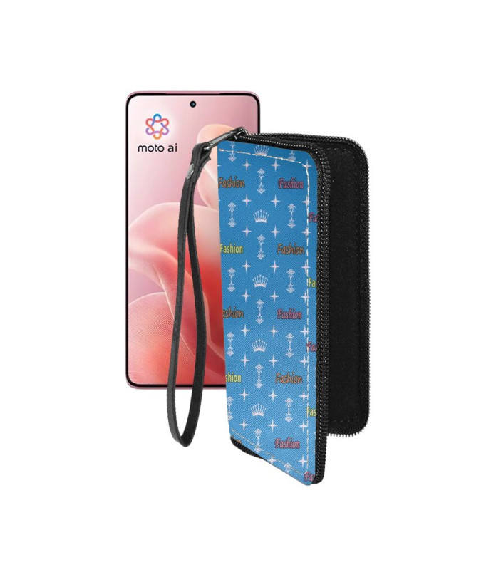 Чохол-гаманець з екошкіри для телефону Motorola Edge 60 Fusion