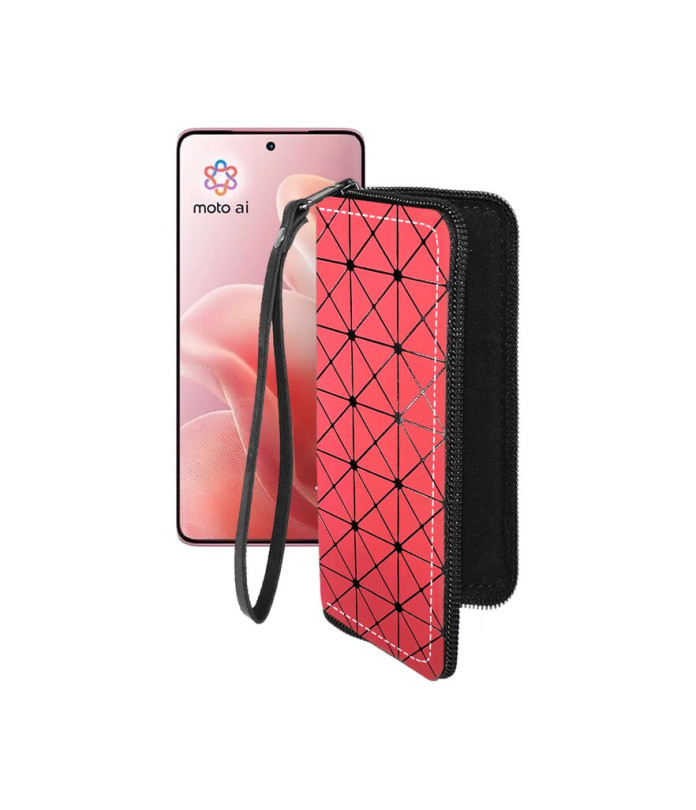 Чохол-гаманець з екошкіри для телефону Motorola Edge 60 Fusion