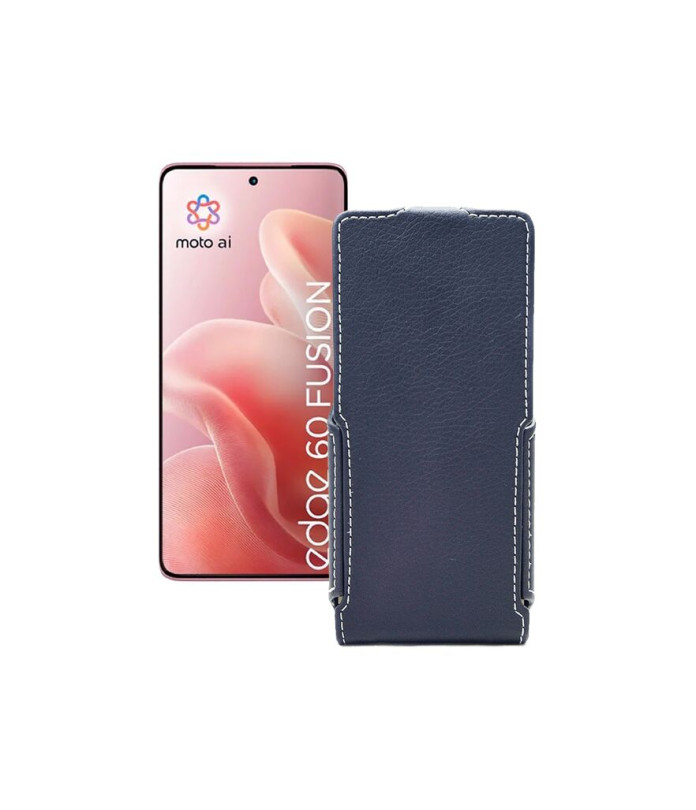 Чохол-флип з екошкіри для телефону Motorola Edge 60 Fusion