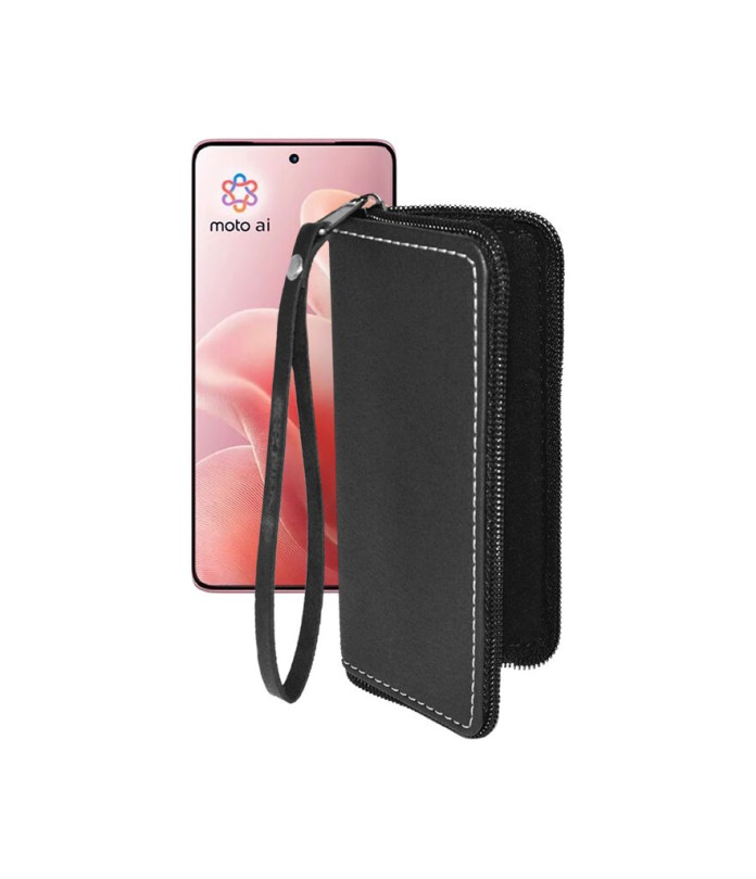 Чохол-гаманець з екошкіри для телефону Motorola Edge 60 Fusion