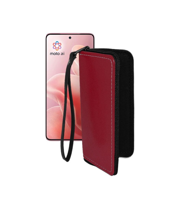Чохол-гаманець з екошкіри для телефону Motorola Edge 60 Fusion