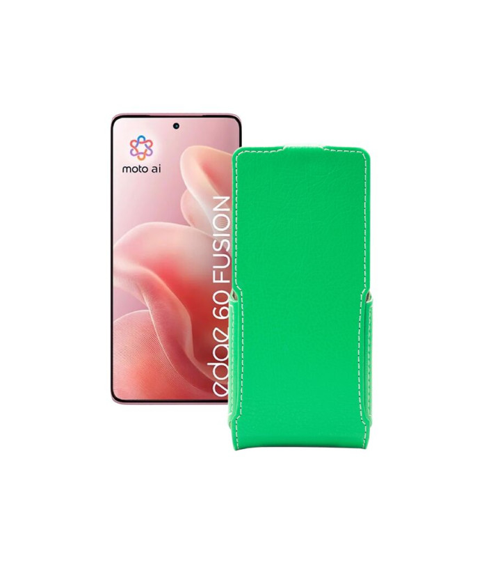 Чохол-флип з екошкіри для телефону Motorola Edge 60 Fusion