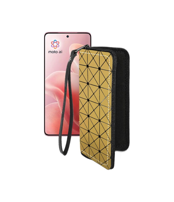 Чохол-гаманець з екошкіри для телефону Motorola Edge 60 Fusion