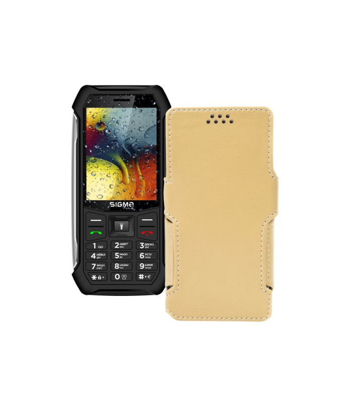 Чохол-книжка з екошкіри для телефону Sigma X-style 323 RAIN