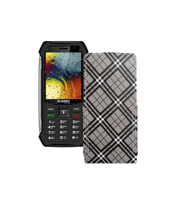 Чохол-флип з екошкіри для телефону Sigma X-style 323 RAIN