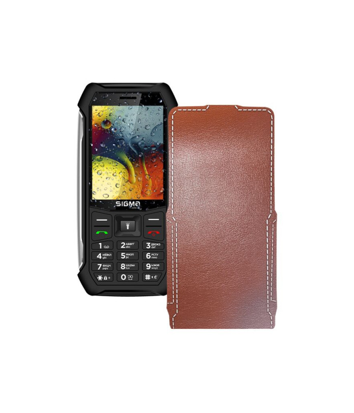 Чохол-флип з екошкіри для телефону Sigma X-style 323 RAIN
