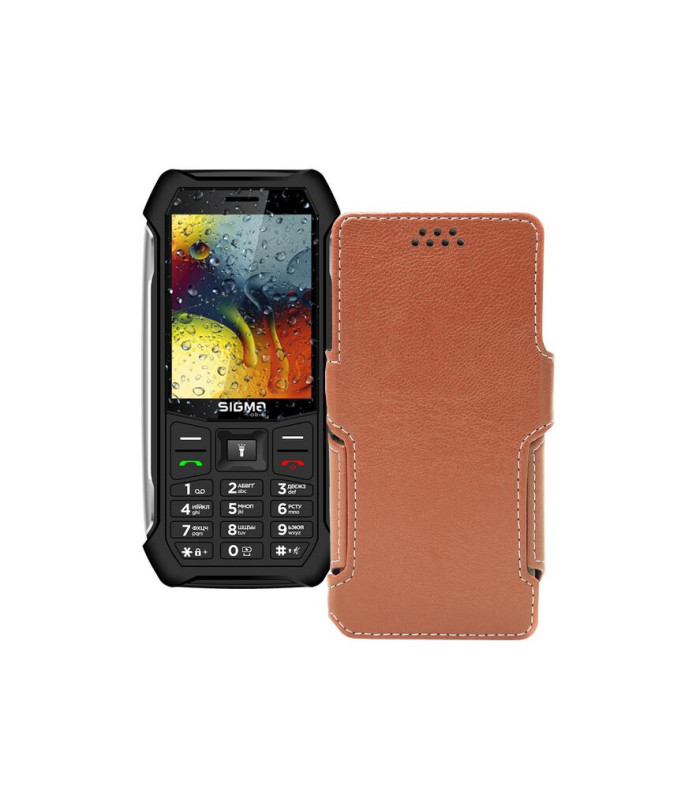 Чохол-книжка з екошкіри для телефону Sigma X-style 323 RAIN