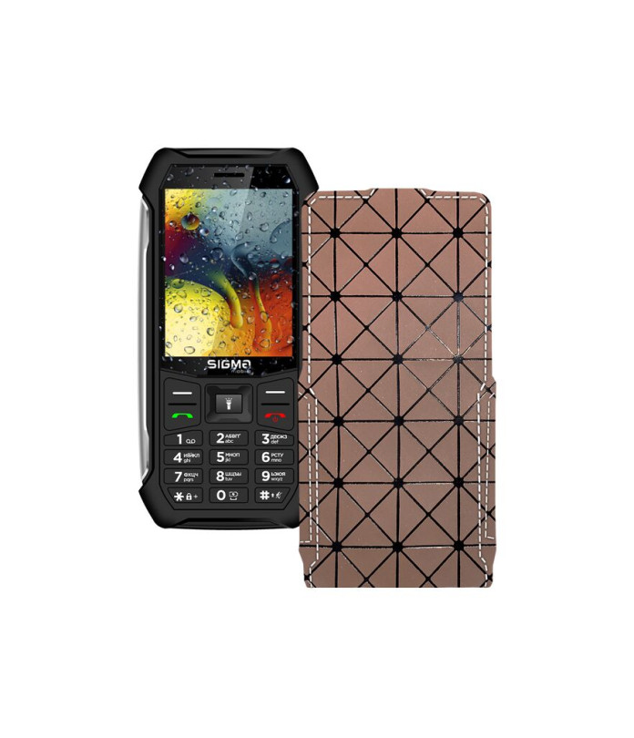 Чохол-флип з екошкіри для телефону Sigma X-style 323 RAIN