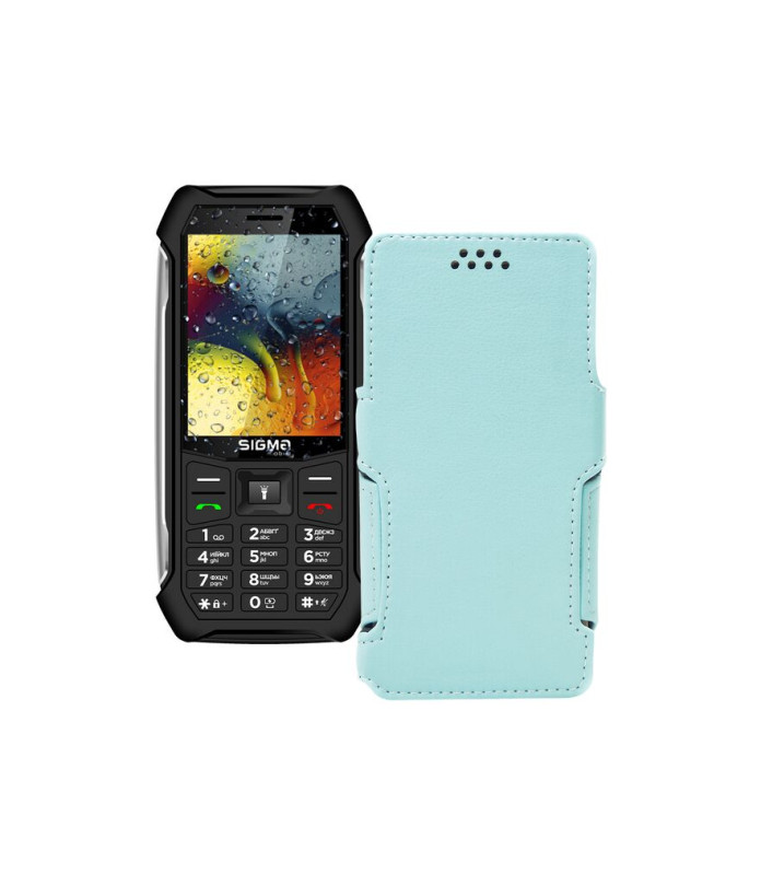 Чохол-книжка з екошкіри для телефону Sigma X-style 323 RAIN