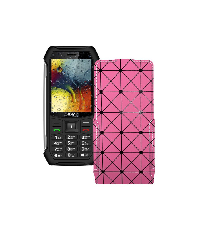Чохол-флип з екошкіри для телефону Sigma X-style 323 RAIN