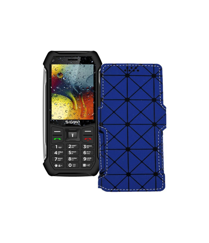 Чохол-книжка з екошкіри для телефону Sigma X-style 323 RAIN